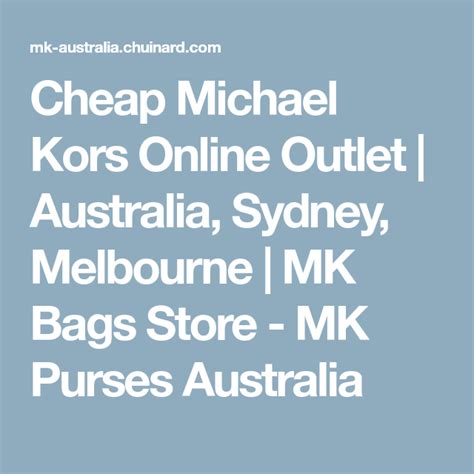 michael kors in australia melbourne|mk outlet near me.